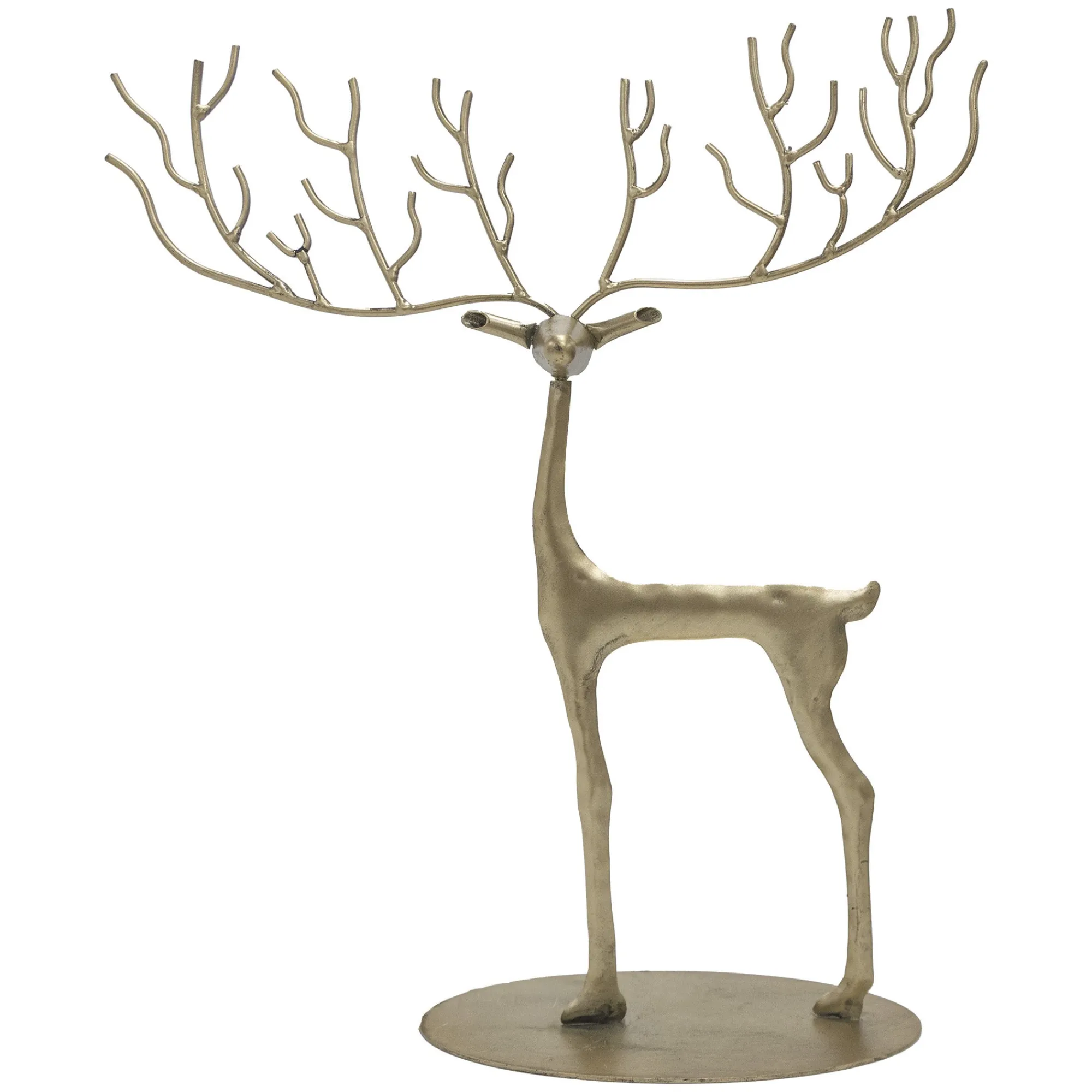O'malley Kerstdecoratie>Rendier 39cm goud