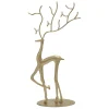 O'malley Kerstdecoratie>Rendier 34cm goud