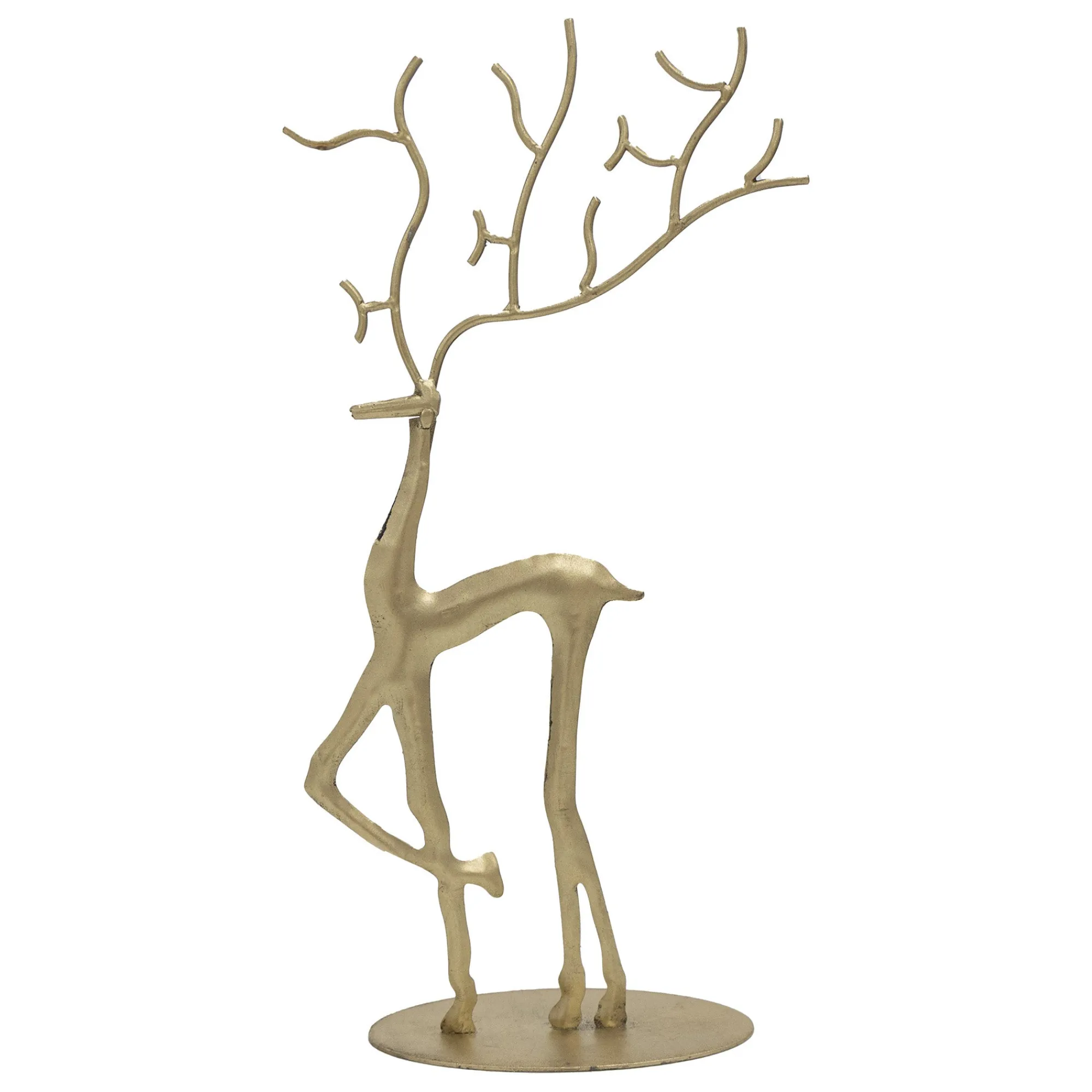 O'malley Kerstdecoratie>Rendier 34cm goud