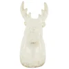 Natural Collections Kerstdecoratie>Rendier keram grijs 5x7x13 cm