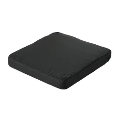 Madison Tuinkussens>Rib black F115 loung lux 73x73 zit