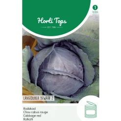 Horti Tops Moestuin>Rodekool langedijker bewaar 2 zaad
