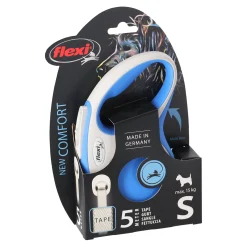 Flexi Hondenriem>Rollijn comfort tape S 5M blauw