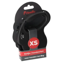Friendly Pet Hondenriem>Rollijn tape XS 3M zwart