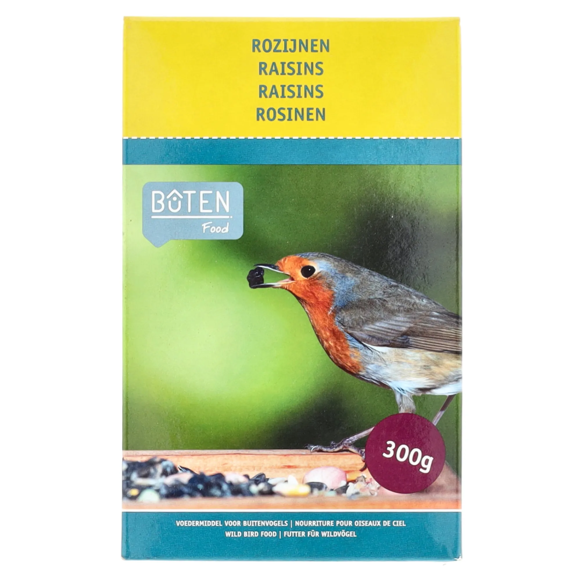 Bûten Food Tuinvogels>Rozijnen 300gr