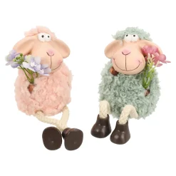 Van Cranenbroek Pasen>Schaap zittend bloemen 10cm