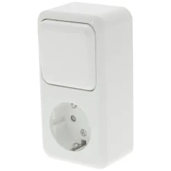 Q-link Schakelmateriaal>Schakelaar combinatie serie RA Exo OP