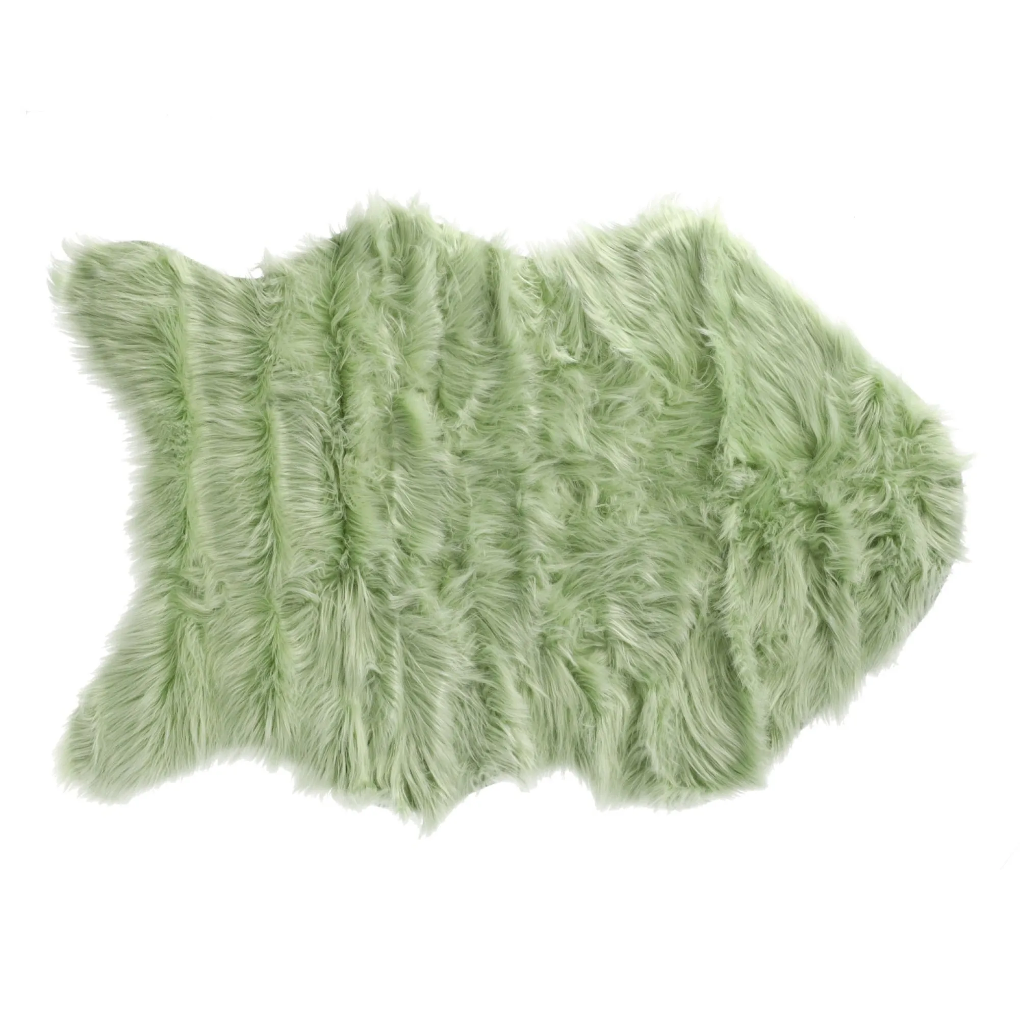 Woondecoratie>Schapenvel deco 60 x 90 cm mint groen