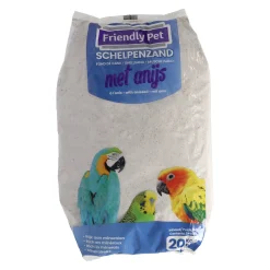Friendly Pet Vogelverzorging>Schelpenzand super wit 20kg