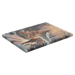 O'malley Kerstdecoratie>Schilderij Kerstboom LED 30 x 40 cm