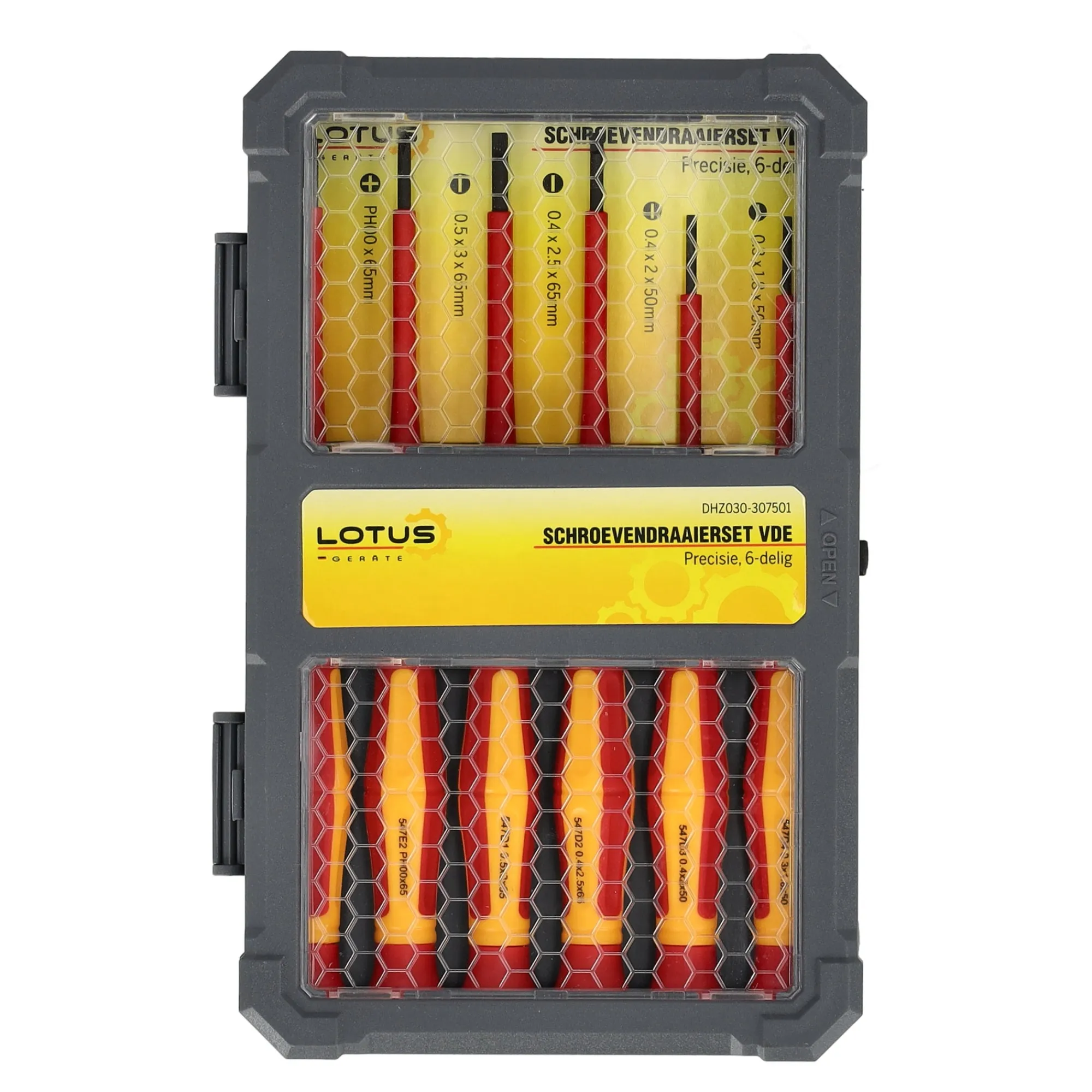 Lotus Handgereedschap>Schoevendraaier set VDE precisie 6-delig