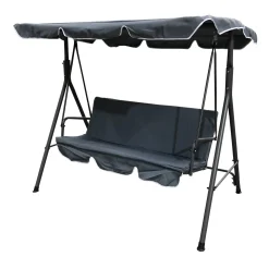 Bois le Duc Tuinbanken>Schommelbank Seborga Antraciet