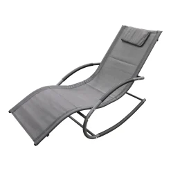 Bois le Duc Tuinstoelen>Schommelstoel Solvera Antraciet