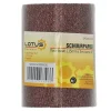 Lotus Verfspullen>Schuurpapier rol hout 115 mm x 5m x K60