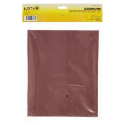 Lotus Verfspullen>Schuurpapier vel hout 230 x 280 mm K120