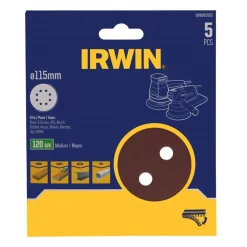 Irwin Toebehoren Elektrisch Gereedschap>Schuurschijf Ø115mm K120 5st.