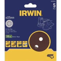Irwin Toebehoren Elektrisch Gereedschap>Schuurschijf Ø125mm K120 5st.