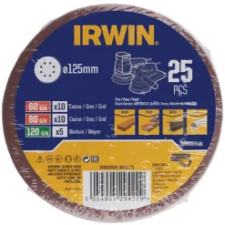 Irwin Toebehoren Elektrisch Gereedschap>Schuurschijf Ø125mm 25st.