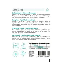 Horti Tops Moestuin>Sierkalebas Kleinvruchtig Mix