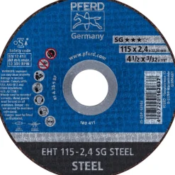 Pferd Toebehoren Elektrisch Gereedschap>Slijpschijf EHT115-2,4 SG staal