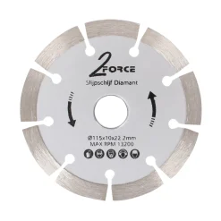 2-Force Toebehoren Elektrisch Gereedschap>Slijpschijf open Ø115 mm 22,2as