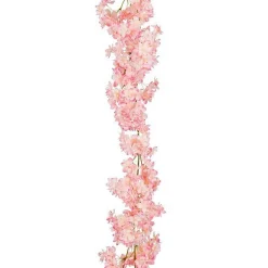 Mica Decorations Kunstplanten En Kunstbloemen>Slinger bloesem roze 180 cm