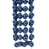 Decoris Kerstdecoratie>Slinger kraal 270 cm donkerblauw
