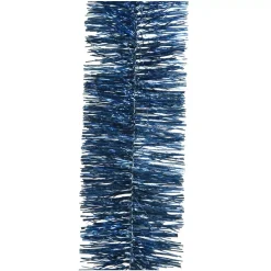 Decoris Kerstdecoratie>Slinger nachtblauw 270 cm