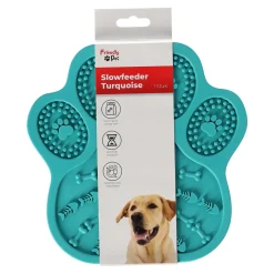 Friendly Pet Drink- En Voerbak Hond>Slowfeeder turquoise
