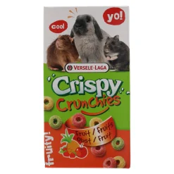 Versele Laga Knaagdieren Snacks>Snack crispy crunchies fruit 75 gr