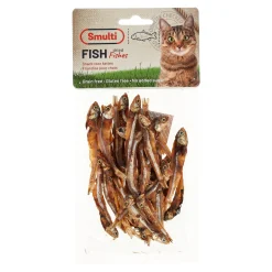 Smulti Kattensnoepjes>Snack K gedroogde vis 50g