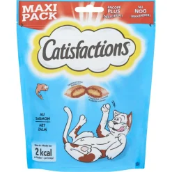 Catisfactions Kattensnoepjes>Snack kat zalm 180g