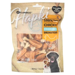 Flamingo Hondensnacks>Snack kip calcium bone 400gr