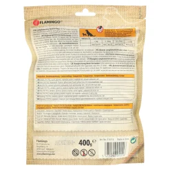 Flamingo Hondensnacks>Snack kip calcium bone 400gr