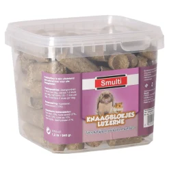 Smulti Knaagdieren Snacks>Snack knaag luzerne blokjes 840G