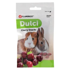 Flamingo Knaagdieren Snacks>Snack knaagdier Dulci kers 50g