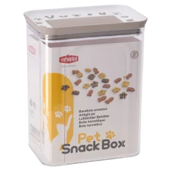 Stefanplast Drink- En Voerbak Hond>Snackbox 2.2L taupe