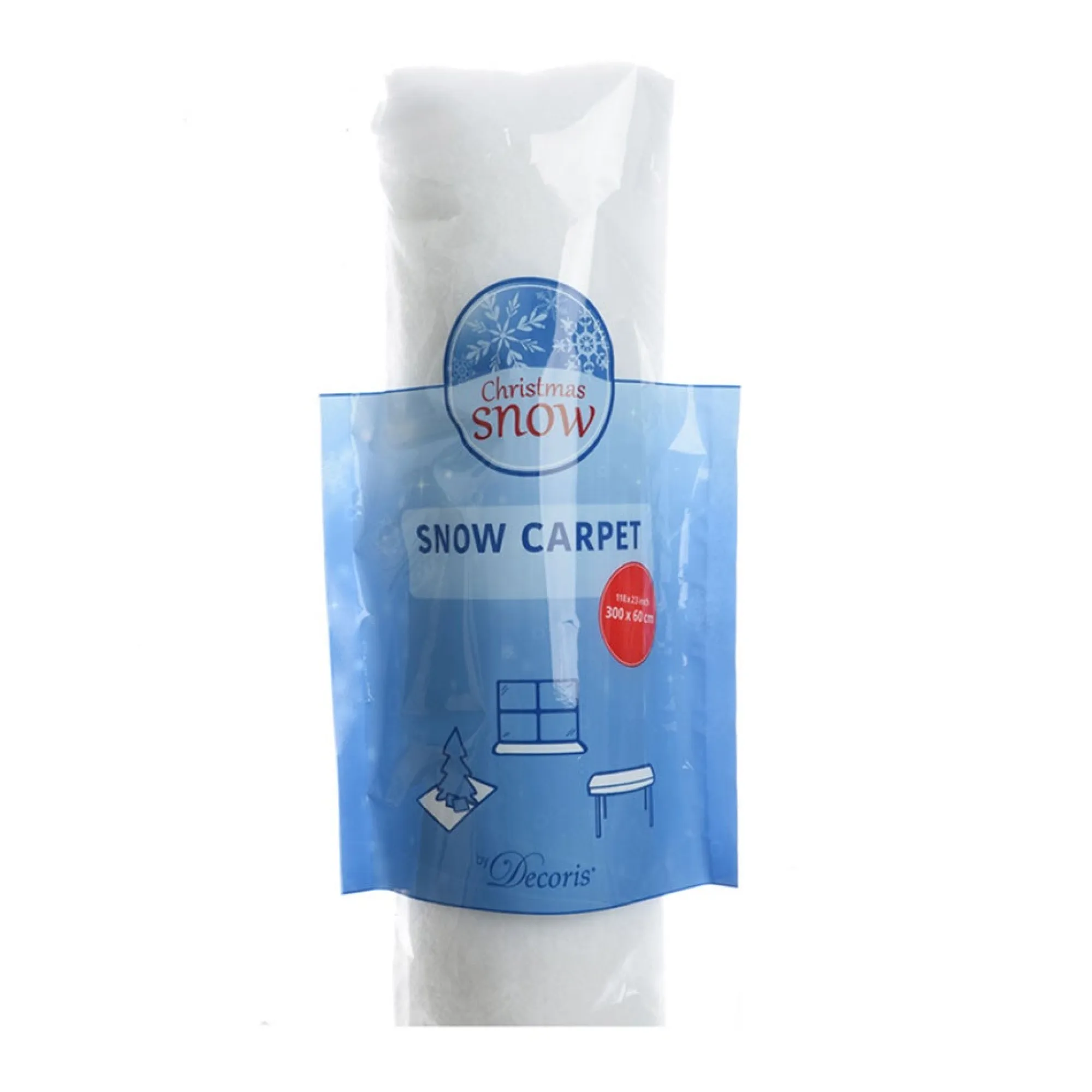 Decoris Kerstdecoratie>Sneeuwdeken rol 300 x 60 cm