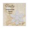 O'malley Kerstdecoratie>Sneeuwvlok acryl 37 cm 30 LED