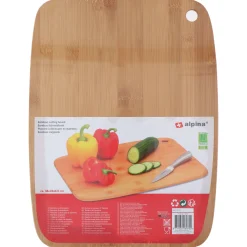 Alpina Koken & Tafelen>Snijplank 38x28cm Bamboe