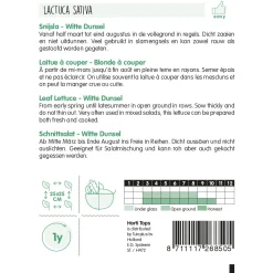 Horti Tops Moestuin>Snijsla Witte Dunsel
