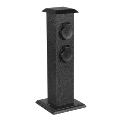 Diamant Buitenverlichting|Buitenverlichting>Sokkel tuincontact 4x230V NL