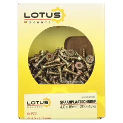 Lotus Bouw>Spaanplaatschroef 4,0 x 16 mm 200st