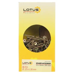 Lotus Bouw>Spaanplaatschroef 3,5 x 30 mm 200st