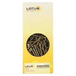 Lotus Bouw>Spaanplaatschroef 4,5 x 50 mm 200st
