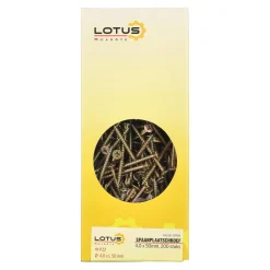 Lotus Bouw>Spaanplaatschroef 4,0 x 50 mm 200st