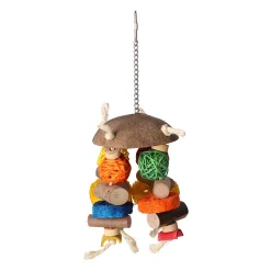 Friendly Pet Vogelspeelgoed>Speelgoed vogel Wico Pia multi 30cm