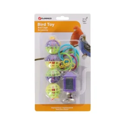 Flamingo Vogelspeelgoed>Spiegel + ring + bal + lantaarn parkiet