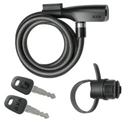 AXA Fietsspullen>Spiraalkabelslot Resolute 10-150
