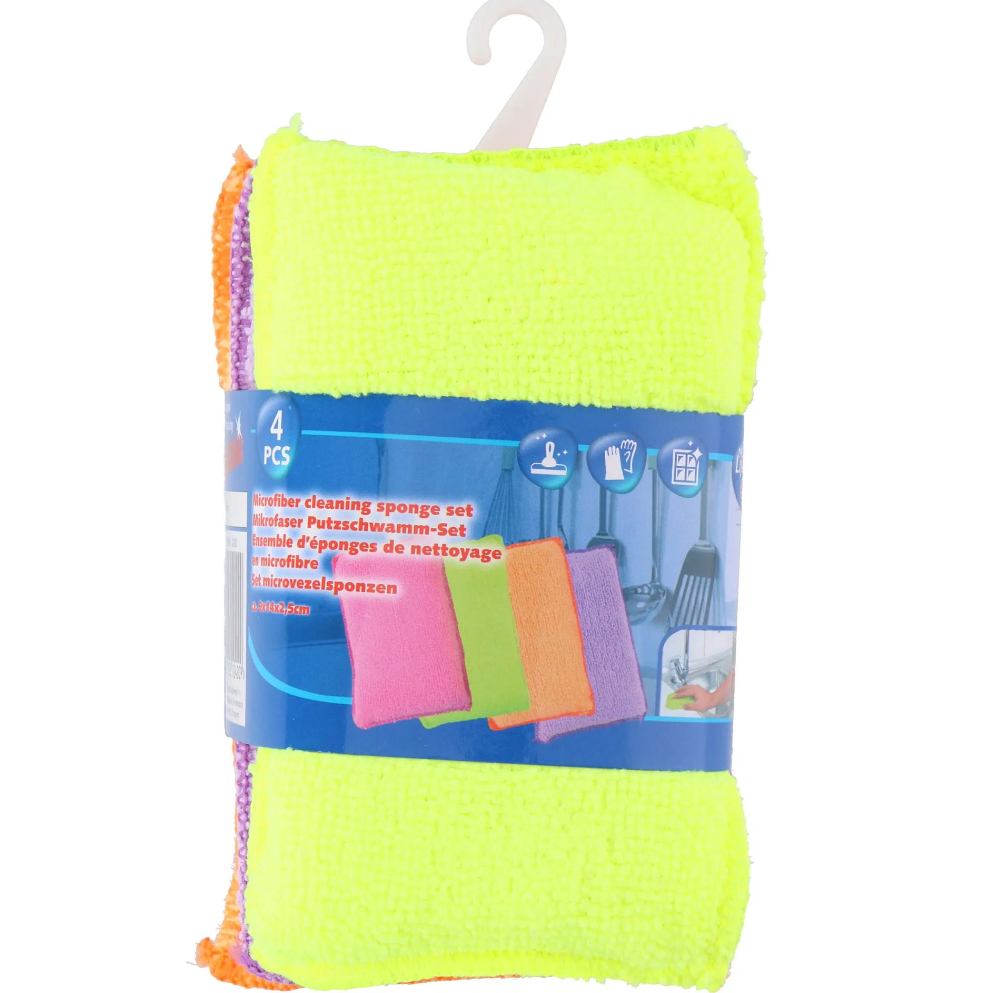 Lifetime Schoonmaken>Spons microvezel 4st Clean